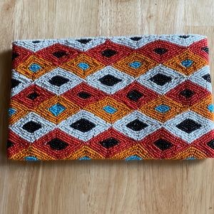 Beaded evening bag